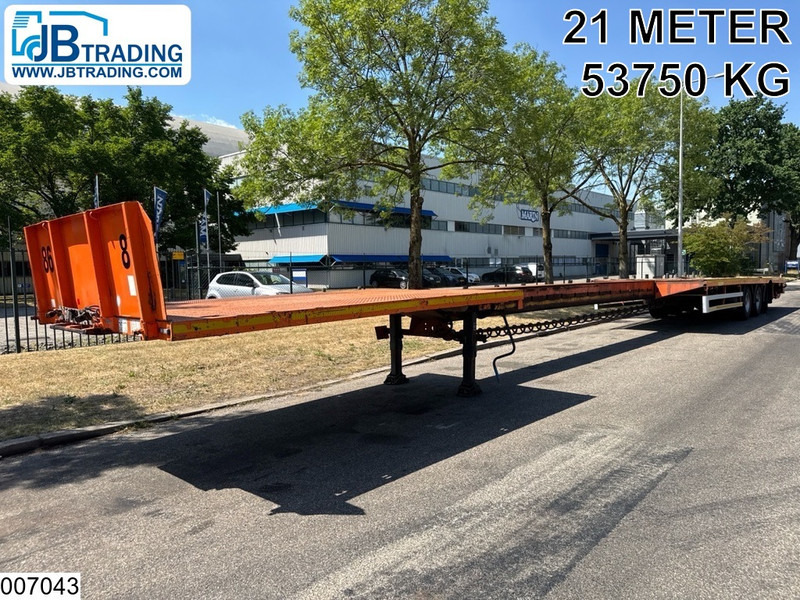 Broshuis open laadbak Extandable 21 Meter, 53750 kg - Dropside/ Flatbed semi-trailer: picture 1 Broshuis open laadbak Extandable 21 Meter, 53750 kg - Dropside/ Flatbed semi-trailer: picture 1