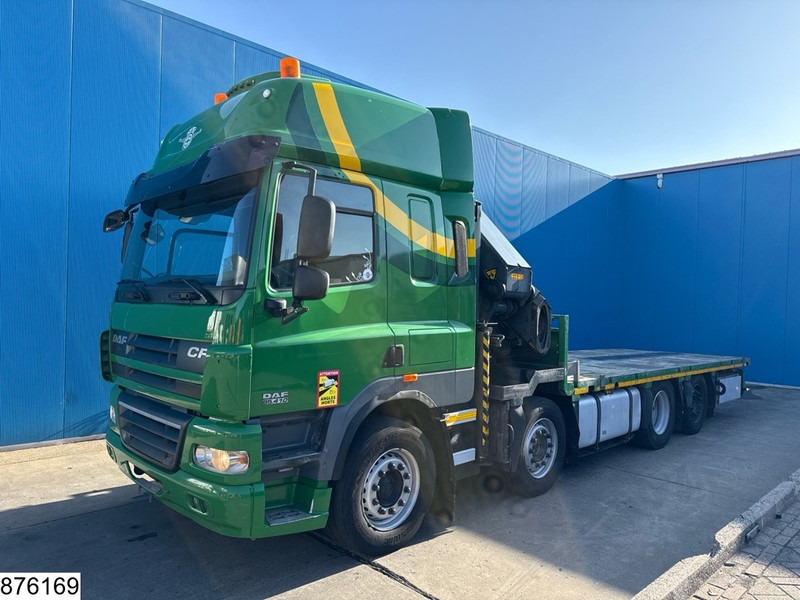 DAF CF 410 8x2, EURO 5, Palfinger, Steerling, Remote,Retarder - Dropside/ Flatbed truck, Crane truck: picture 4 DAF CF 410 8x2, EURO 5, Palfinger, Steerling, Remote,Retarder - Dropside/ Flatbed truck, Crane truck: picture 4