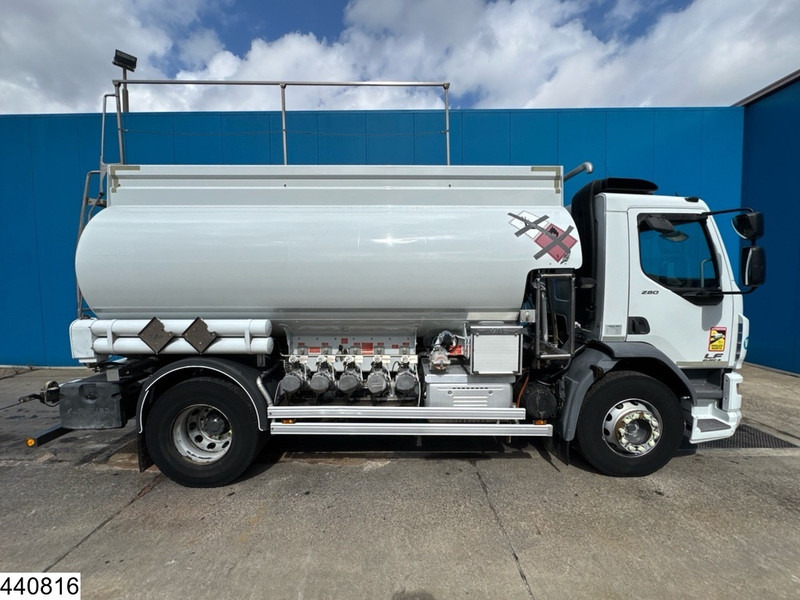 Tank truck DAF LF 280 EURO 6, Manual, 13,390 litres, 5 Comp.: picture 18