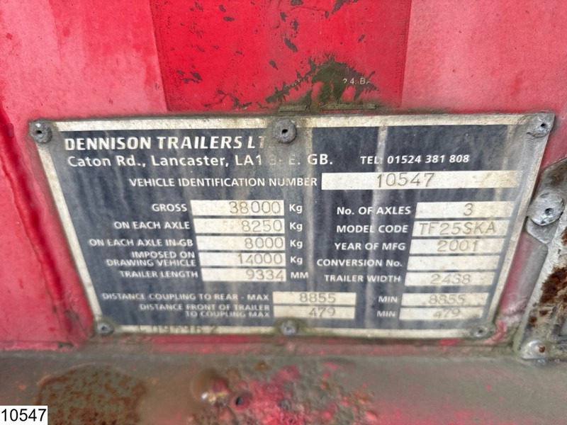 Container transporter/ Swap body semi-trailer Dennison Container 20 - 30FT: picture 9