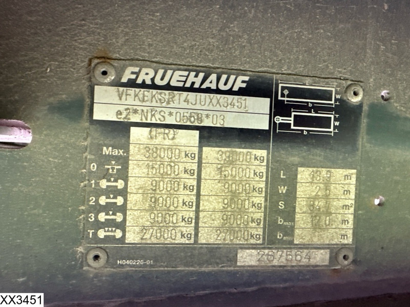 Fruehauf Tautliner - Curtainsider semi-trailer: picture 4 Fruehauf Tautliner - Curtainsider semi-trailer: picture 4