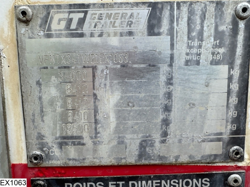 GENERAL TRAILERS Fuel 37556 Liter, 1 Compartment - Tank semi-trailer: picture 3 GENERAL TRAILERS Fuel 37556 Liter, 1 Compartment - Tank semi-trailer: picture 3