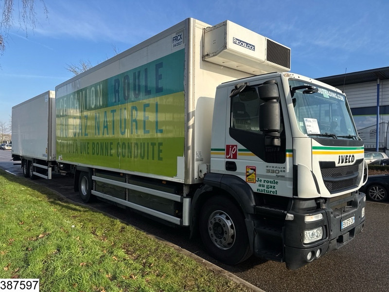 Refrigerator truck Iveco Stralis 330 CNG CNG, EURO 6, Retarder, Manual: picture 13