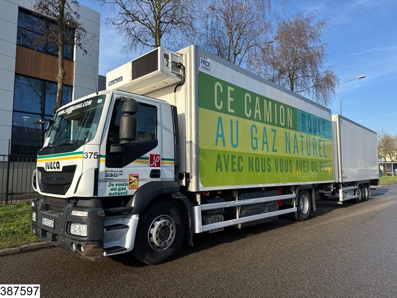 Refrigerator truck Iveco Stralis 330 CNG CNG, EURO 6, Retarder, Manual: picture 11