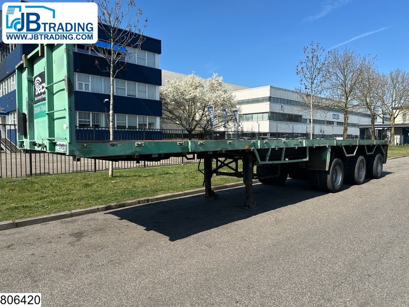 Kennis open laadbak 2x steering axle - Dropside/ Flatbed semi-trailer: picture 1 Kennis open laadbak 2x steering axle - Dropside/ Flatbed semi-trailer: picture 1