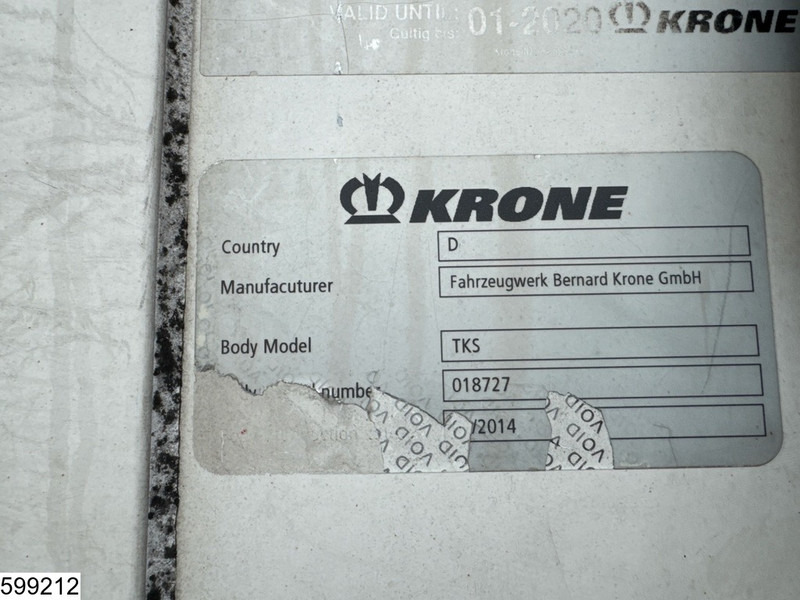 Krone Koel vries Thermoking, Dhollandia - Refrigerator semi-trailer: picture 4 Krone Koel vries Thermoking, Dhollandia - Refrigerator semi-trailer: picture 4