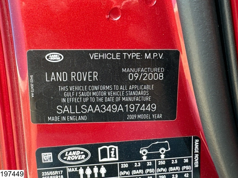 Land Rover SPORT Range rover V8 Supercharger, Petrol, 390 HP - SUV: picture 5 Land Rover SPORT Range rover V8 Supercharger, Petrol, 390 HP - SUV: picture 5