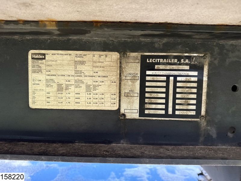 Refrigerator semi-trailer Lecitrailer Koel vries Vector 1950 MT: picture 7