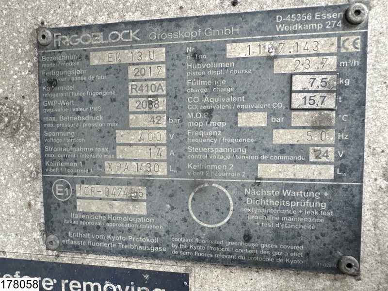 Lecitrailer Middenas Frigoblock EK 13 U - Refrigerator trailer: picture 4 Lecitrailer Middenas Frigoblock EK 13 U - Refrigerator trailer: picture 4