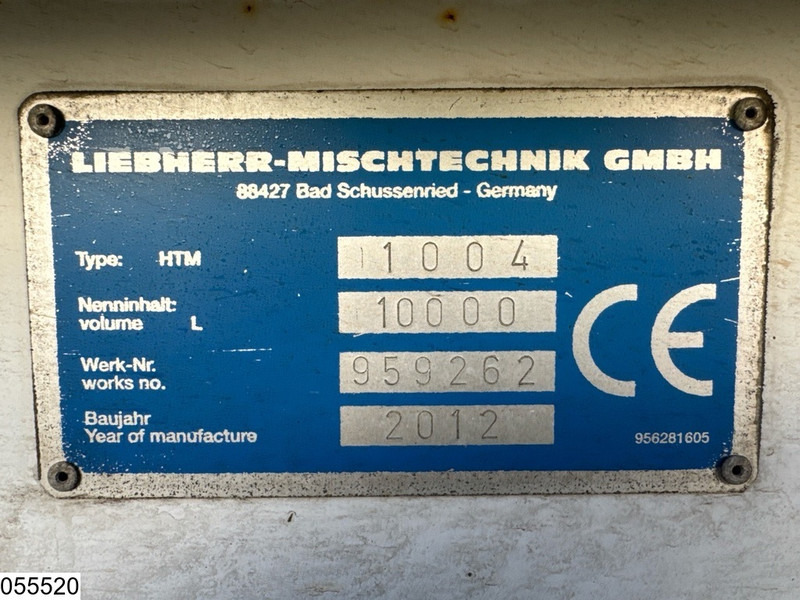 Liebherr Betonmixer Liebherr, 10m3 - Concrete mixer semi-trailer: picture 5 Liebherr Betonmixer Liebherr, 10m3 - Concrete mixer semi-trailer: picture 5