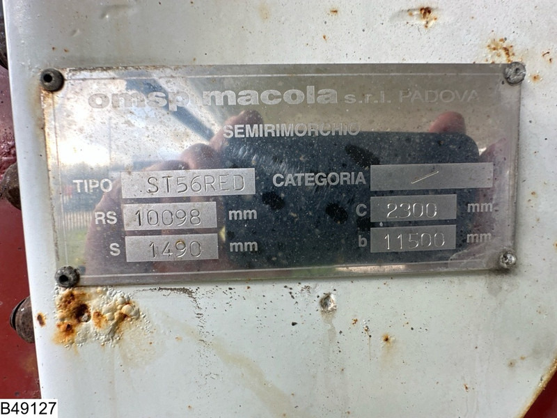 Macola Gas 56100 Liter, LPG GPL gas tank, Gaz, 1 Compartment - Tank semi-trailer: picture 4 Macola Gas 56100 Liter, LPG GPL gas tank, Gaz, 1 Compartment - Tank semi-trailer: picture 4