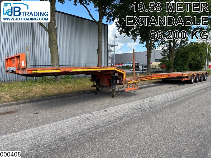 Nooteboom Lowbed 19.58 Meter, Extandable, Twistlocks - Low loader semi-trailer: picture 1 Nooteboom Lowbed 19.58 Meter, Extandable, Twistlocks - Low loader semi-trailer: picture 1