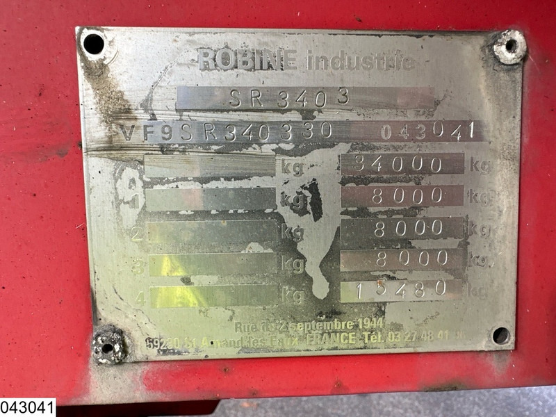 ROBINE Gas 48028 Liter, LPG GPL gas tank, Gaz, 1 Compartment - Tank semi-trailer: picture 4 ROBINE Gas 48028 Liter, LPG GPL gas tank, Gaz, 1 Compartment - Tank semi-trailer: picture 4