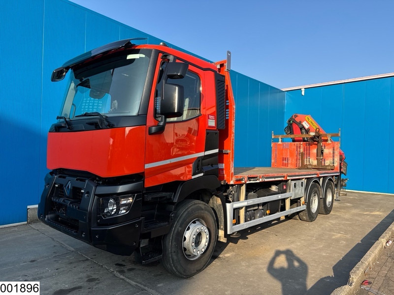 Renault C 430 6x4, EURO 6, Retarder, Palfinger,Remote - Dropside/ Flatbed truck, Crane truck: picture 4 Renault C 430 6x4, EURO 6, Retarder, Palfinger,Remote - Dropside/ Flatbed truck, Crane truck: picture 4