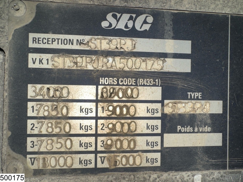 Samro gesloten bak 15 Units. - Closed box semi-trailer: picture 4 Samro gesloten bak 15 Units. - Closed box semi-trailer: picture 4