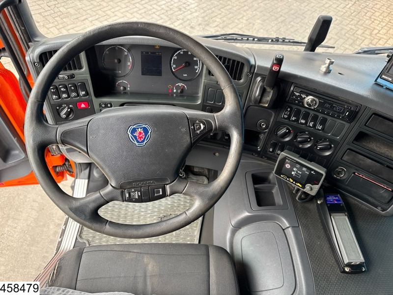 Tipper, Crane truck Scania P 340 6x2, CNG, Retarder, Palfinger, Remote: picture 10