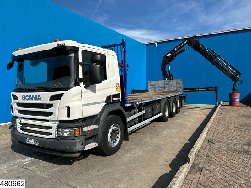 Scania P 410 8x4, EURO 6, HIAB, Remote, Steeringaxle - Dropside/ Flatbed truck, Crane truck: picture 5 Scania P 410 8x4, EURO 6, HIAB, Remote, Steeringaxle - Dropside/ Flatbed truck, Crane truck: picture 5