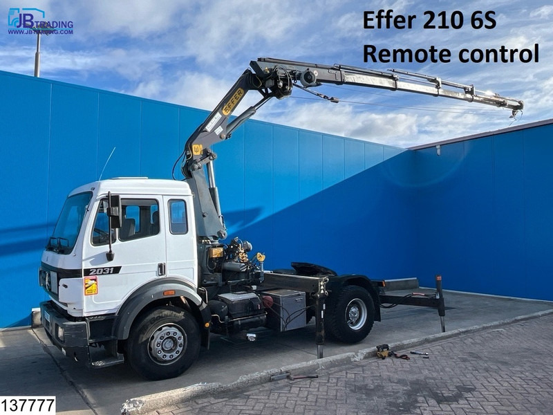 Mercedes-Benz 2031 Manual, Steelsuspension, Effer 210 - Tractor unit: picture 1 Mercedes-Benz 2031 Manual, Steelsuspension, Effer 210 - Tractor unit: picture 1