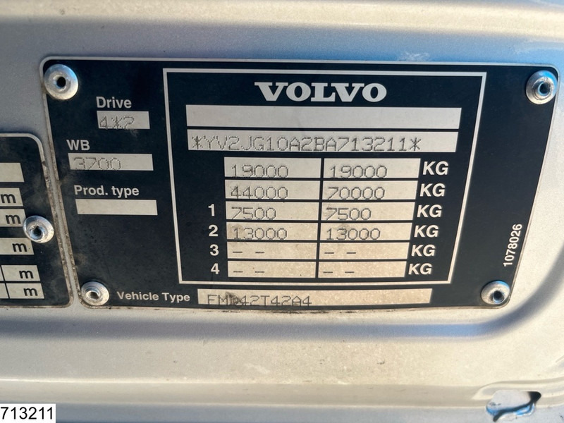 Tractor unit Volvo FMX 420 EURO 5, Manual, Hiab: picture 14
