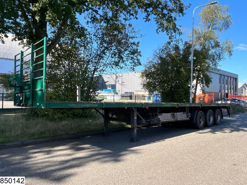 Dropside/ Flatbed semi-trailer Zwalve open laadbak 41.000 KG: picture 14