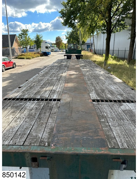 Dropside/ Flatbed semi-trailer Zwalve open laadbak 41.000 KG: picture 9