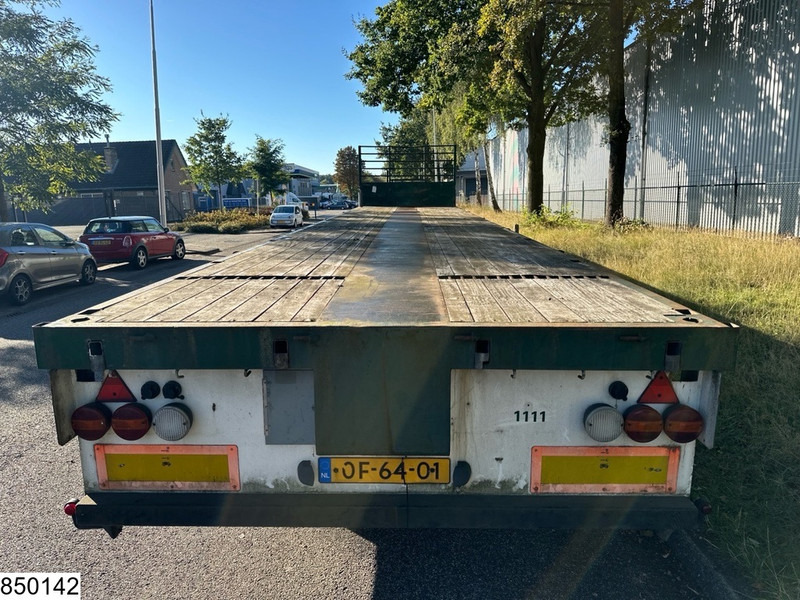 Dropside/ Flatbed semi-trailer Zwalve open laadbak 41.000 KG: picture 10