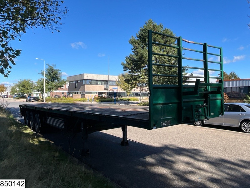 Dropside/ Flatbed semi-trailer Zwalve open laadbak 41.000 KG: picture 6