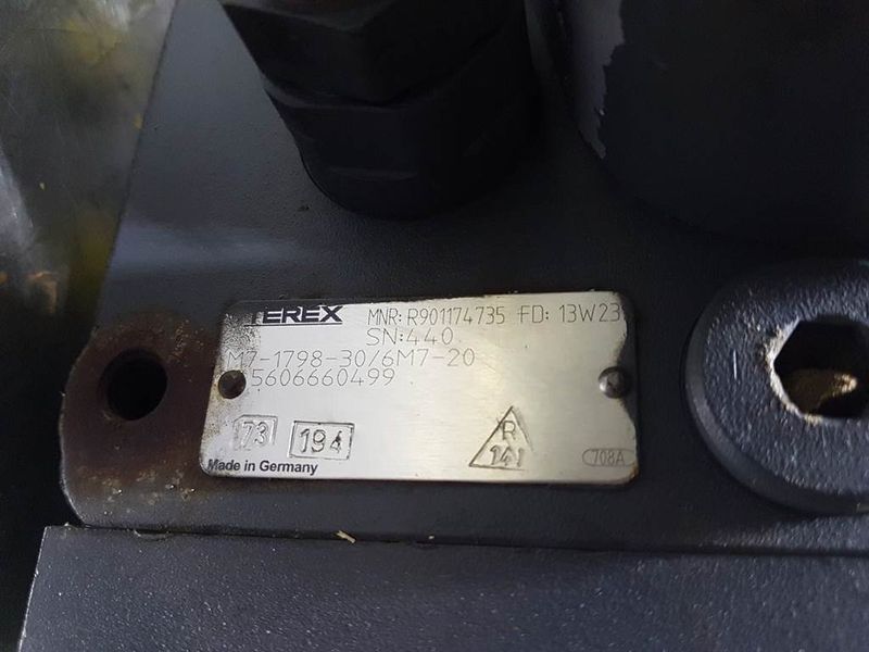 Hydraulics for Construction machinery Fuchs MHL320-5606660499-Rexroth M7-1798-30/6M7-20-Valve: picture 6