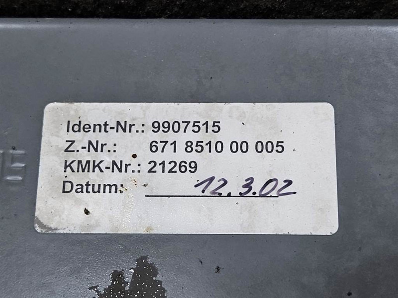 Frame/ Chassis for Construction machinery Liebherr A924B-9907515-Hood/Haube/Kap: picture 8