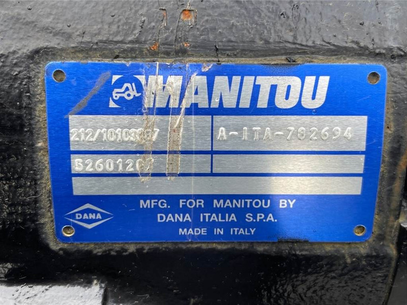 New Axle and parts for Construction machinery Manitou 52601207-Spicer Dana 212/10103807-Axle/Achse/As: picture 7
