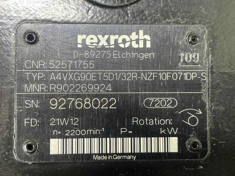 Hydraulics for Construction machinery Manitou MLT635/741/940-52571755-Drive pump/Fahrpumpe: picture 6 Hydraulics for Construction machinery Manitou MLT635/741/940-52571755-Drive pump/Fahrpumpe: picture 6