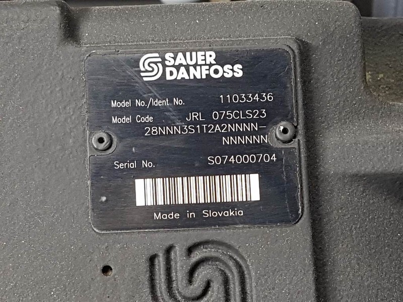 Vögele 11033436-Sauer Danfoss JRL075CLS2328-Pump - Hydraulics: picture 3 Vögele 11033436-Sauer Danfoss JRL075CLS2328-Pump - Hydraulics: picture 3