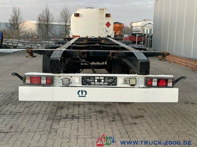 Container transporter/ Swap body trailer Krone ZZ18 XF0 eLE10 Box Carrier - Luft - BPW Achsen: picture 13