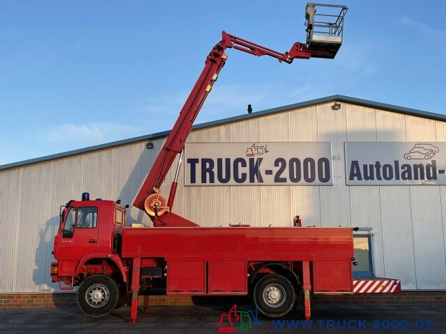 Truck mounted aerial platform MAN 18.280 4x4 25m Höhe Montage-Dach-Solar nur 22TKM: picture 15