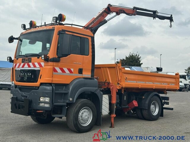 MAN 18.320 4x4 Atlas Kran + Winterdienstausstattung - Tipper, Crane truck: picture 5 MAN 18.320 4x4 Atlas Kran + Winterdienstausstattung - Tipper, Crane truck: picture 5