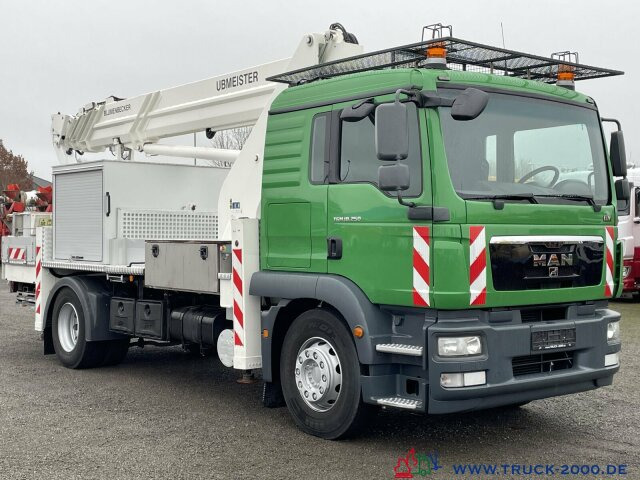 Truck mounted aerial platform MAN TGM 18.250 Blumenbecker 28.2m Höhe 15.5m seitl.: picture 11