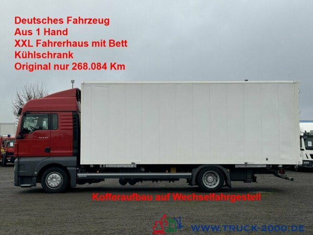 MAN TGX 18.360 Koffer XL Haus Bett Standhzg 268TKM - Box truck: picture 1 MAN TGX 18.360 Koffer XL Haus Bett Standhzg 268TKM - Box truck: picture 1