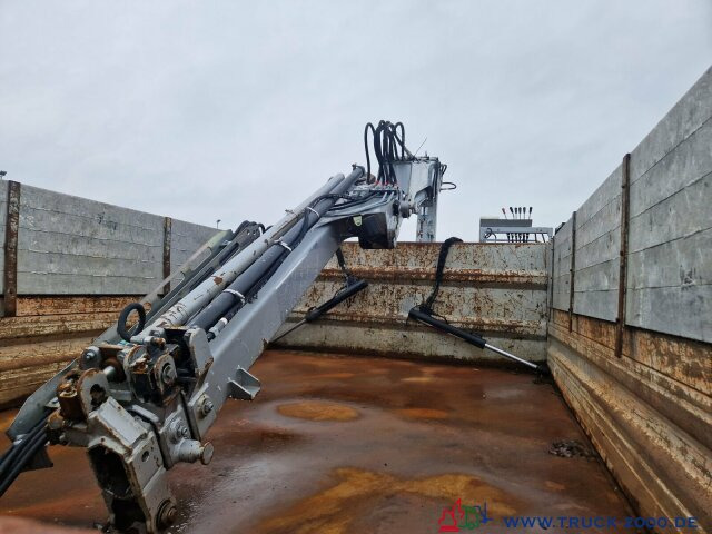 Meiller 3. S. Kipper Wechselaufbau MKG Kran HLK 66 - Tipper, Crane truck: picture 2 Meiller 3. S. Kipper Wechselaufbau MKG Kran HLK 66 - Tipper, Crane truck: picture 2