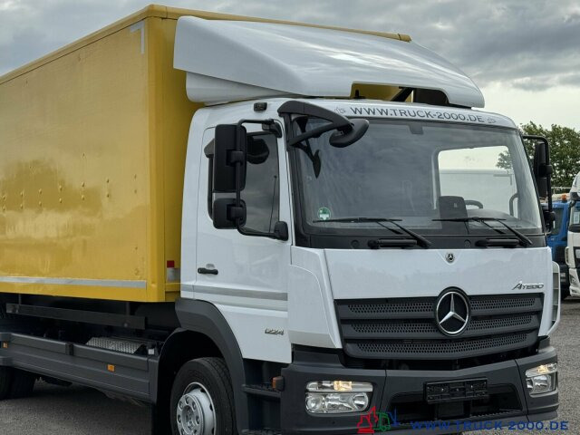 Box truck Mercedes-Benz Atego 1224 Koffer MBB Palfinger LBW 1.500KG AHK: picture 9