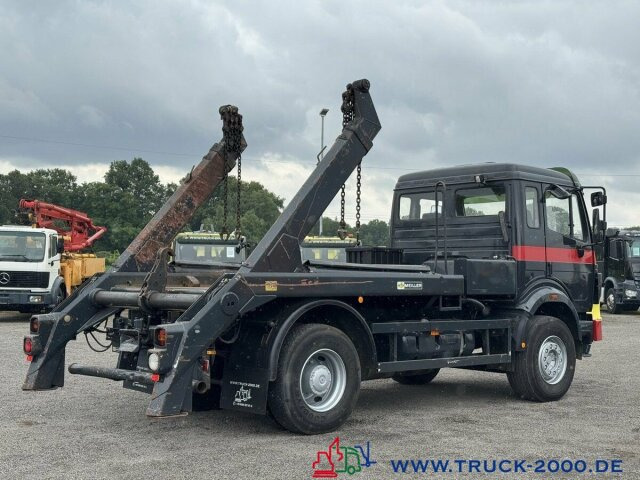 Mercedes-Benz SK 1831 Meiller Teleabsetzer AHK - NUR 475 TKM - Skip loader truck: picture 4 Mercedes-Benz SK 1831 Meiller Teleabsetzer AHK - NUR 475 TKM - Skip loader truck: picture 4