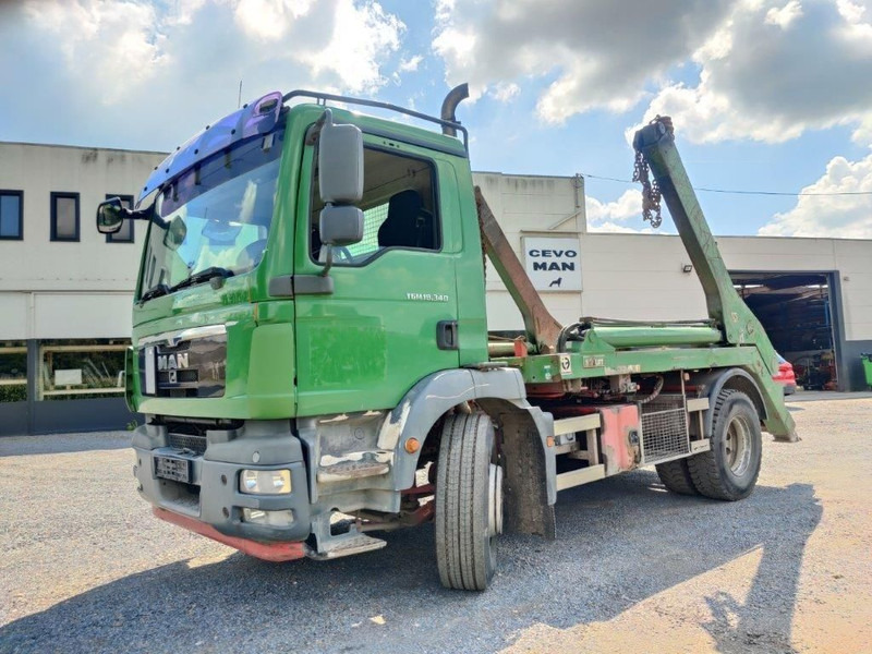 MAN TGM 18.340 Euro5 Afzetsysteem Hyvalift - Skip loader truck: picture 1 MAN TGM 18.340 Euro5 Afzetsysteem Hyvalift - Skip loader truck: picture 1
