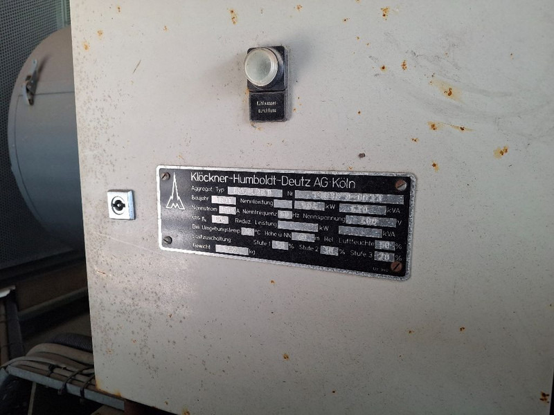 Deutz BA12M816U - Generator set: picture 2 Deutz BA12M816U - Generator set: picture 2