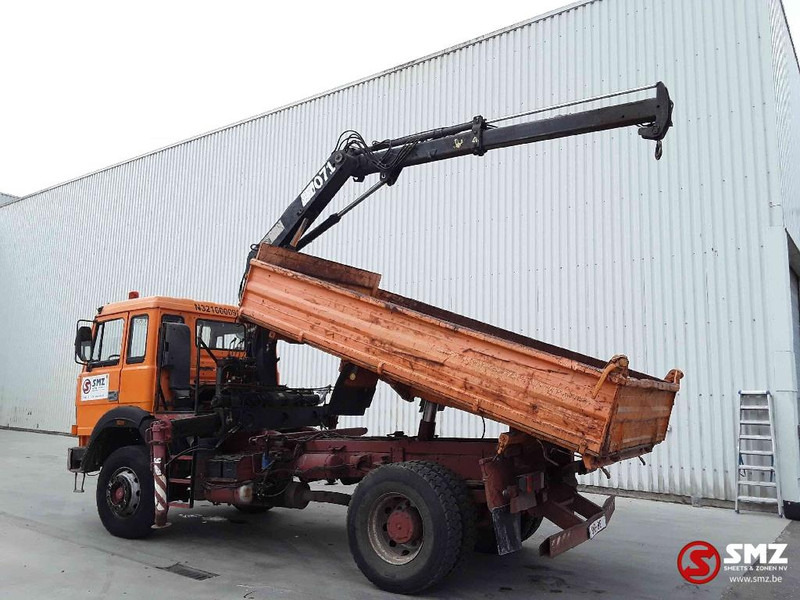 Tipper, Crane truck Iveco Magirus 170.23 hiab 071: picture 9