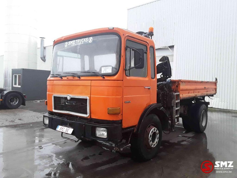 MAN 16.170 - Tipper, Crane truck: picture 3 MAN 16.170 - Tipper, Crane truck: picture 3