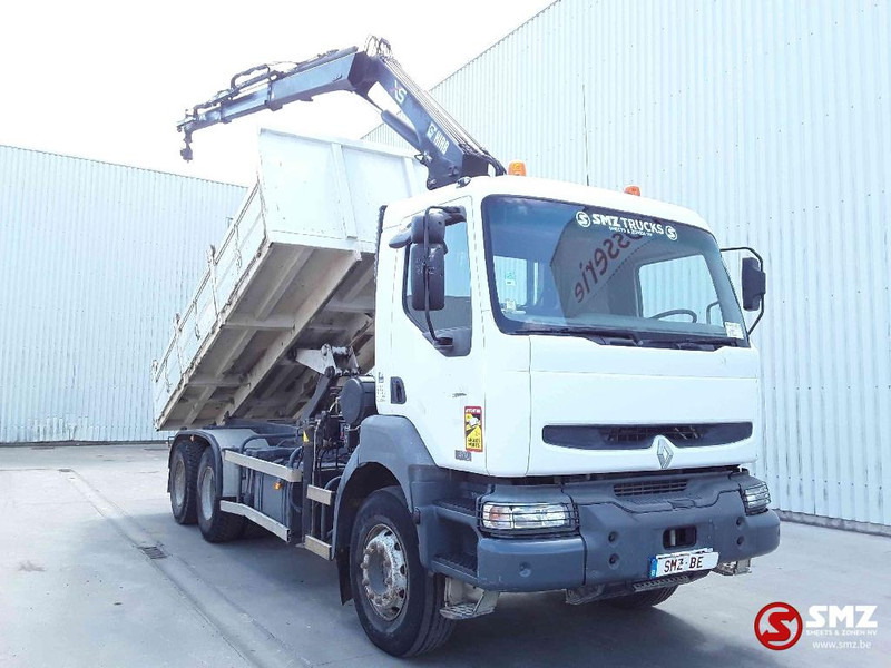 Renault Kerax 370 Hiab 144B-2 - Tipper, Crane truck: picture 1 Renault Kerax 370 Hiab 144B-2 - Tipper, Crane truck: picture 1