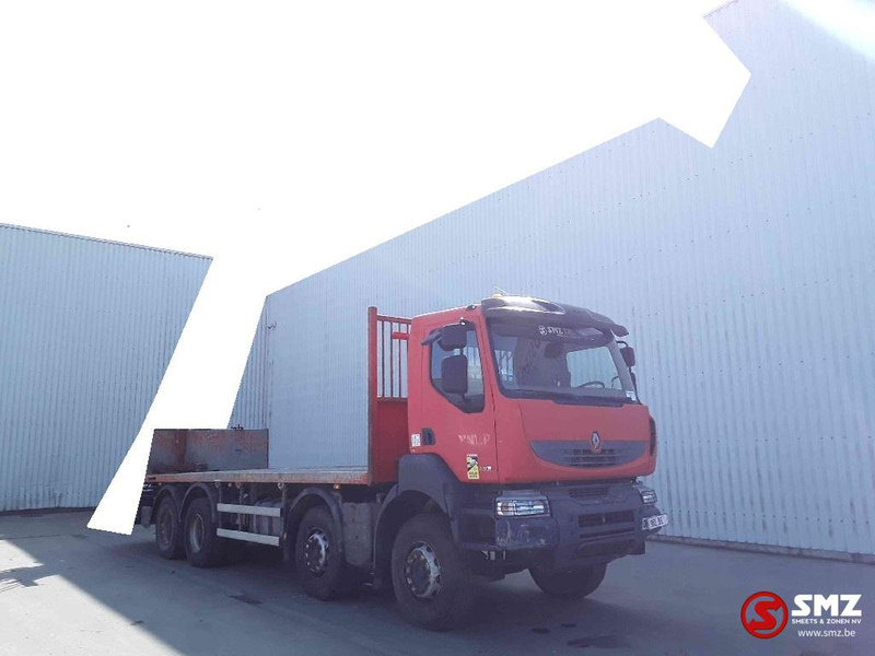 Renault Kerax 430 8x4 - Dropside/ Flatbed truck, Crane truck: picture 1 Renault Kerax 430 8x4 - Dropside/ Flatbed truck, Crane truck: picture 1