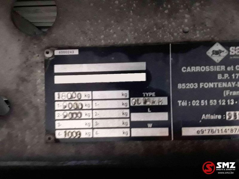 Closed box semi-trailer Samro SR 334: picture 12