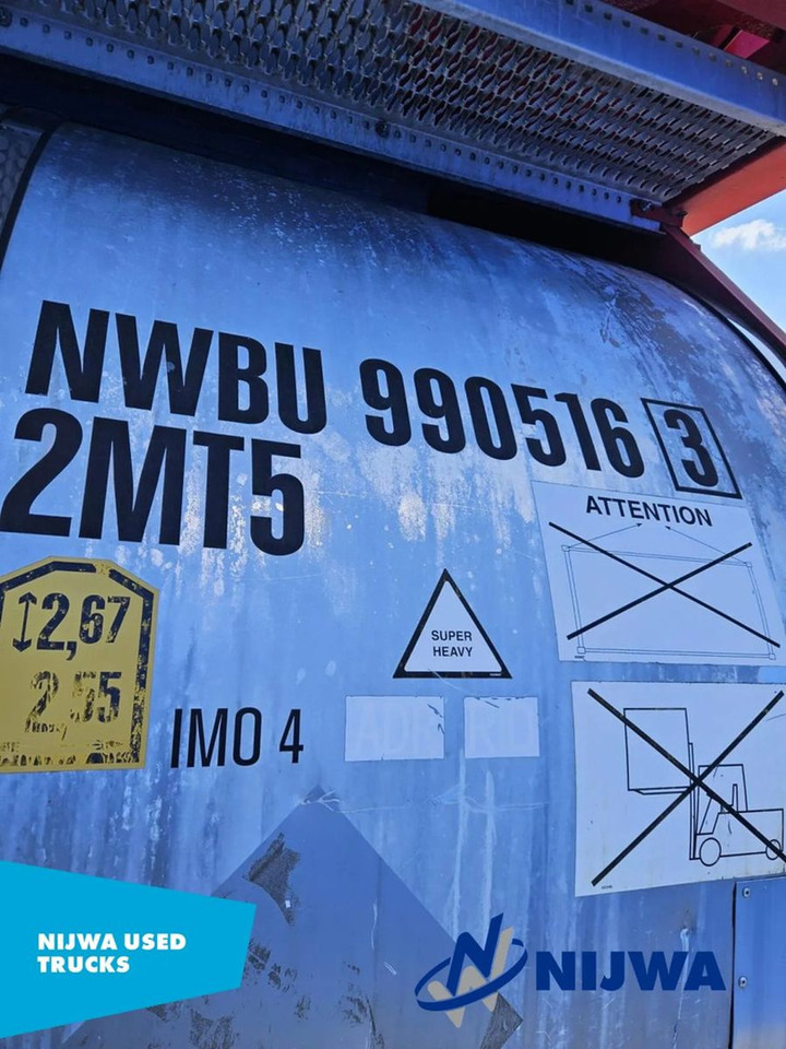 Vanhool TCIS20-27/4 20 FT Container - Non ADR - Tank container: picture 5 Vanhool TCIS20-27/4 20 FT Container - Non ADR - Tank container: picture 5
