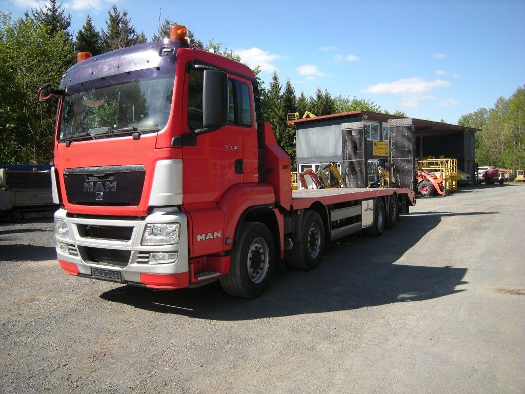 Tow truck MAN 35.360, Zanner Plateau, Rampen, Winde: picture 7