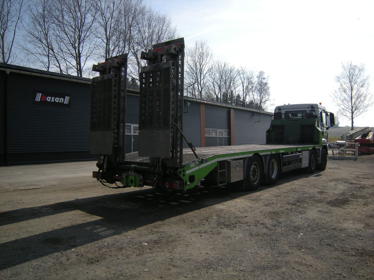 MAN 35.400, Zanner Plateau, Rampen, Winde - Tow truck: picture 2 MAN 35.400, Zanner Plateau, Rampen, Winde - Tow truck: picture 2